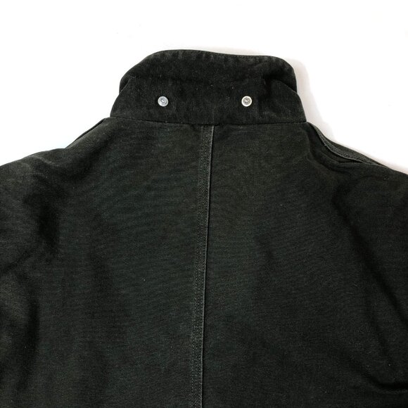 Carhartt Mens J22 MOS Green Traditional Canvas Jacket Artic Quilt Lined 4XL Tall - Picture 6 of 9
